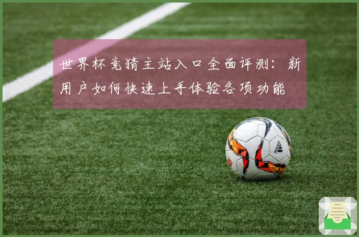 世界杯竞猜主站入口全面评测：新用户如何快速上手体验各项功能